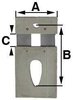 Pendulum Clock Suspension Springs-type A